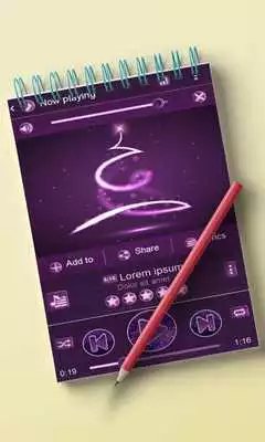 Play Purple Christmas PlayerPro