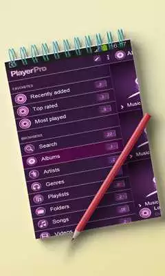 Play Purple Christmas PlayerPro