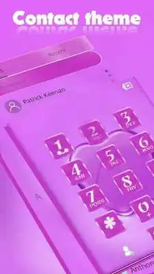 Play Purple Crystal Apple Mobile Theme