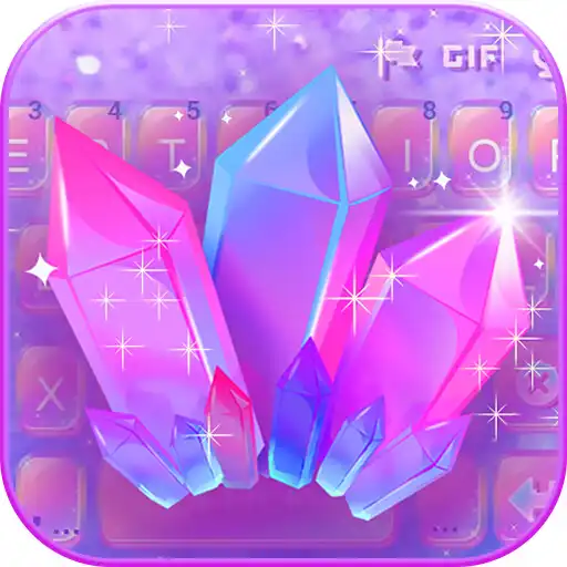 Play Purple Crystal Keyboard Theme APK Play Purple Crystal Keyboard Theme APK