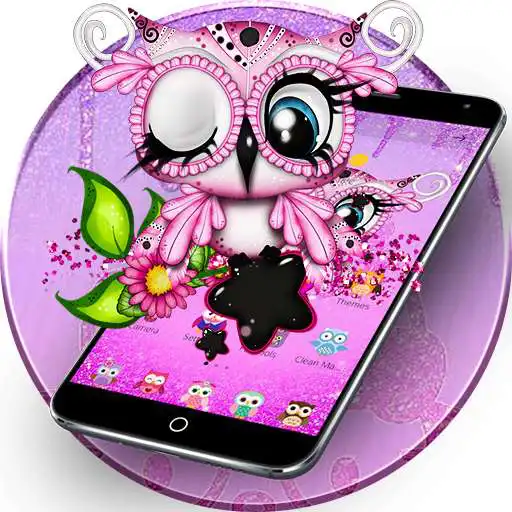 Free play online Purple Cute Anime Owl Theme APK Free play online Purple Cute Anime Owl Theme APK