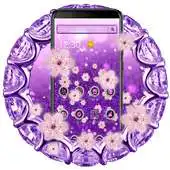 Free play online Purple Diamond Flower Theme APK Free play online Purple Diamond Flower Theme APK