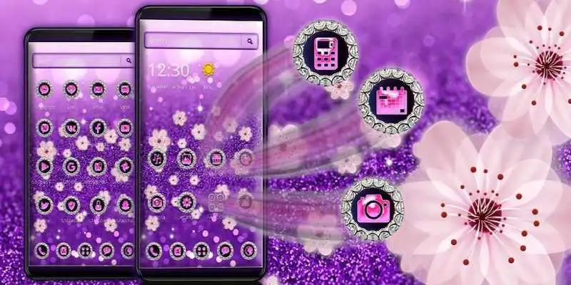 Play Purple Diamond Flower Theme