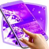 Free play online Purple Diamond Keyboard APK