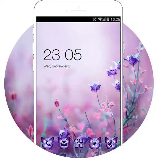 Free play online Purple Flower Launcher : Beautiful Nature hd Theme APK Free play online Purple Flower Launcher : Beautiful Nature hd Theme APK