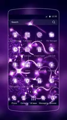 Play Purple Flower Shine Theme Play Purple Flower Shine Theme