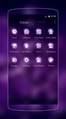 Play Purple Flower Shine Theme Play Purple Flower Shine Theme