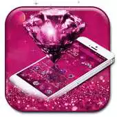 Free play online Purple Glitter Diamond Theme APK