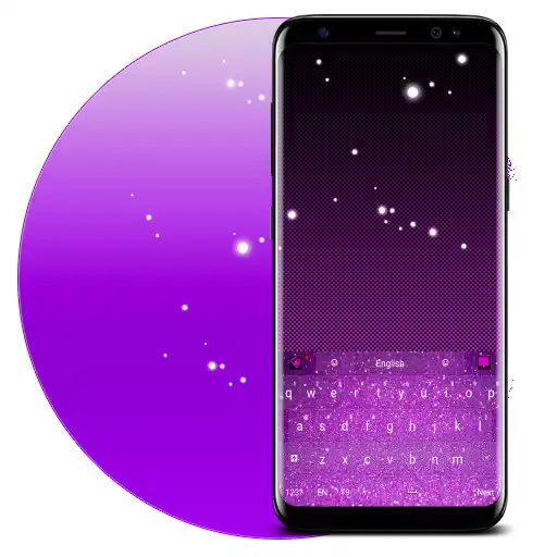 Play Purple Glitter Keyboard APK Play Purple Glitter Keyboard APK
