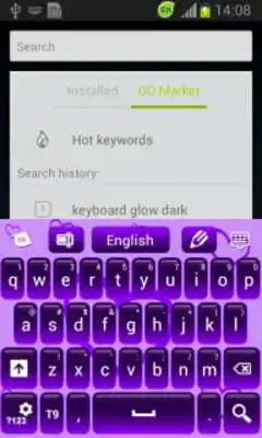 Play Purple Glow Keyboard Free