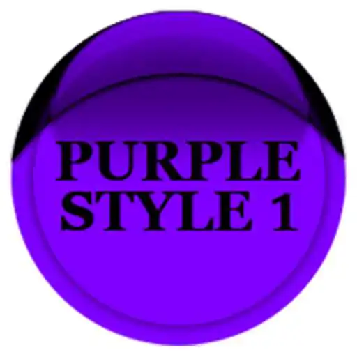 Play Purple Icon Pack Style 1 APK