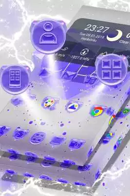 Play Purple Icons Free