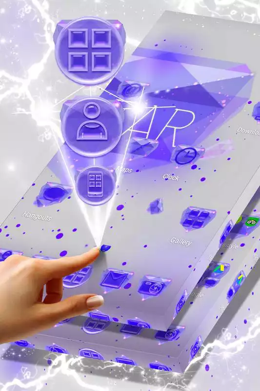Play Purple Icons Free