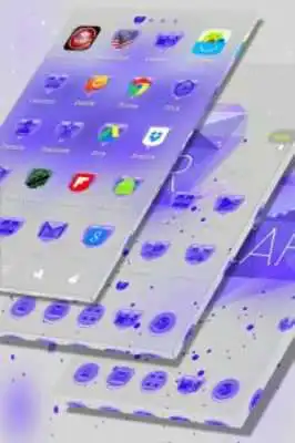 Play Purple Launcher Theme