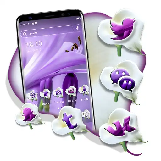 Play Purple Lily Theme APK Play Purple Lily Theme APK