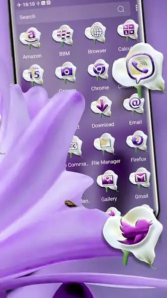 Play Purple Lily Theme as an online game Purple Lily Theme with UptoPlay