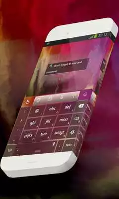 Play Purple mallow Keypad Skin