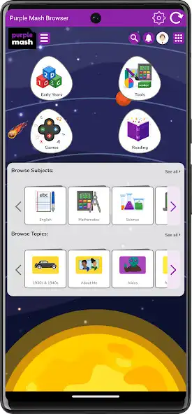 Play Purple Mash Browser as an online game Purple Mash Browser with UptoPlay