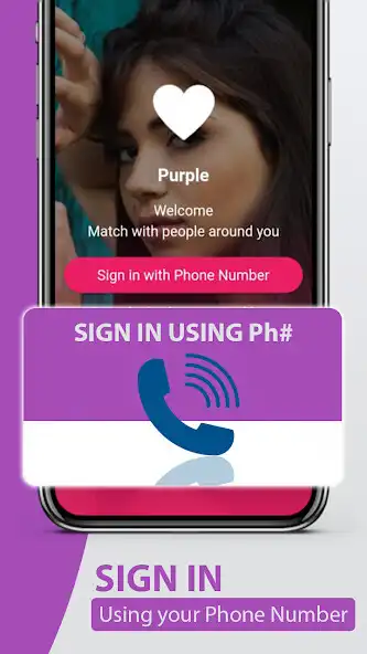 Play Purple: Meet and Chat App as an online game Purple: Meet and Chat App with UptoPlay
