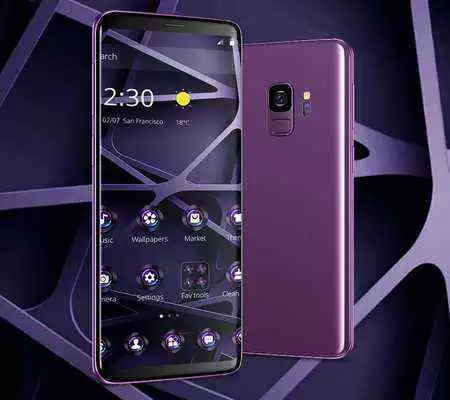 Play Purple Metal Framework Theme