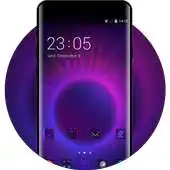 Free play online Purple Neat Theme APK