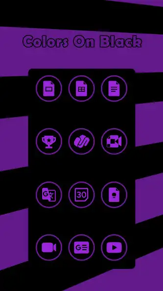 Play Purple On Black Icons as an online game Purple On Black Icons with UptoPlay