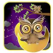 Free play online Purple owl cartoon theme APK