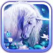Free play online Purple Pegasus Live Wallpaper APK