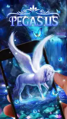 Play Purple Pegasus Live Wallpaper