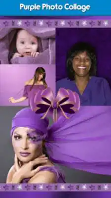 Play Purple Photo Collage