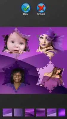 Play Purple Photo Collage