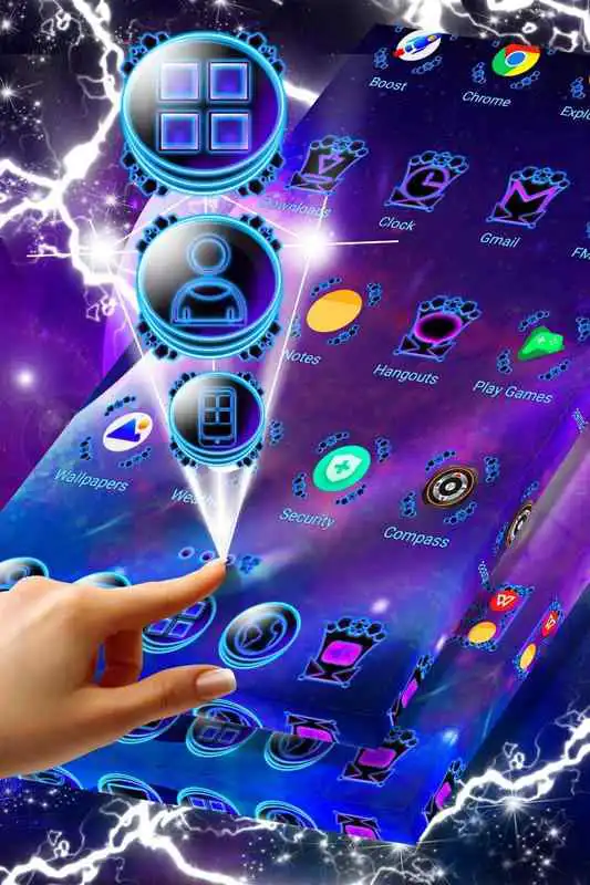 Play Purple Planets Space Launcher