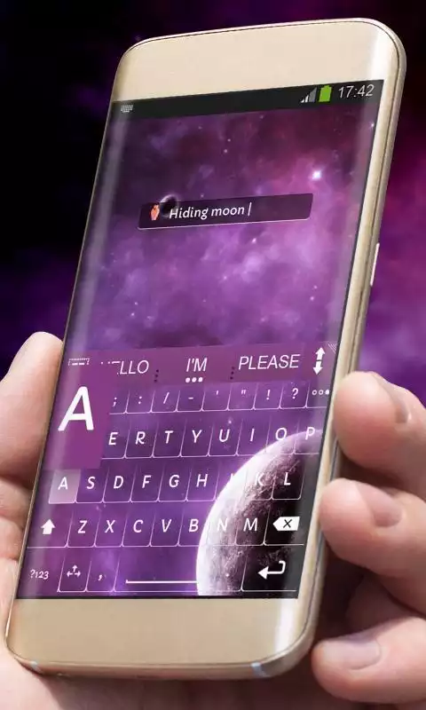 Play Purple Sky AiType Skin