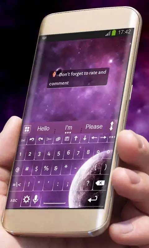 Play Purple Sky AiType Skin
