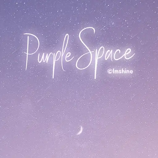 Play purple space moon theme APK Play purple space moon theme APK