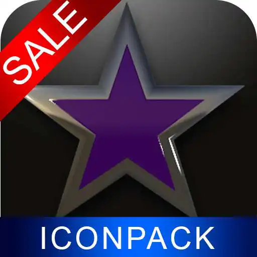 Free play online Purple Star HD Icon Pack  APK