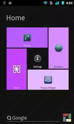 Play Purple theme for SquareHome Play Purple theme for SquareHome
