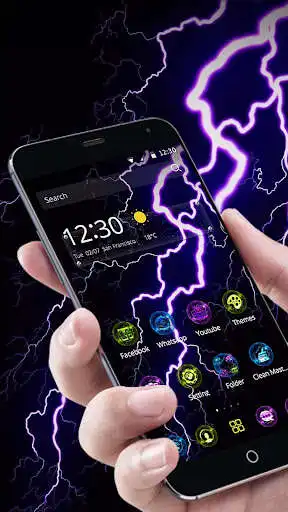 Play Purple Thunder Tech Theme  and enjoy Purple Thunder Tech Theme with UptoPlay