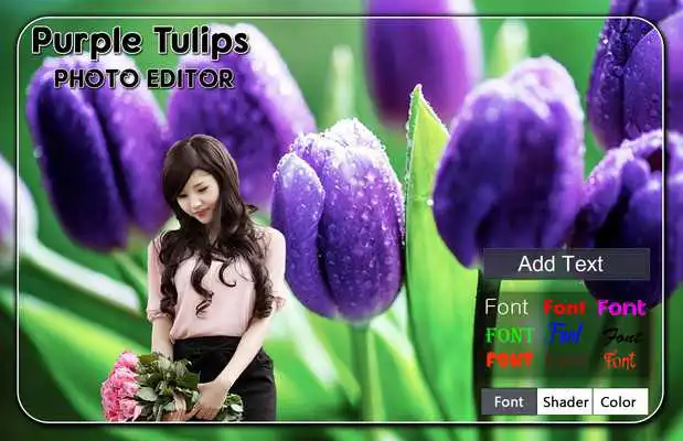 Play Purple Tulips Photo Editor