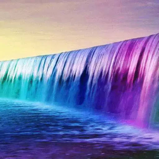 Play Purple Waterfall LWP APK Play Purple Waterfall LWP APK