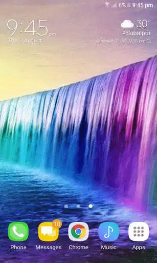 Play Purple Waterfall LWP as an online game Purple Waterfall LWP with UptoPlay