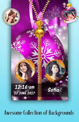 Play Purple Zipper Lock Screen  and enjoy Purple Zipper Lock Screen with UptoPlay