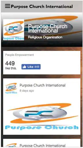 Play Purpose Church International as an online game Purpose Church International with UptoPlay