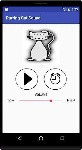 Play Purring Cat Sound as an online game Purring Cat Sound with UptoPlay