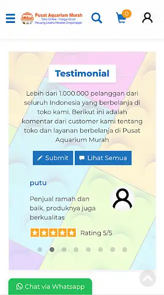 Play Pusat Aquarium Murah as an online game Pusat Aquarium Murah with UptoPlay