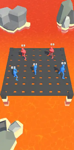 Play Push Battle 3D as an online game Push Battle 3D with UptoPlay
