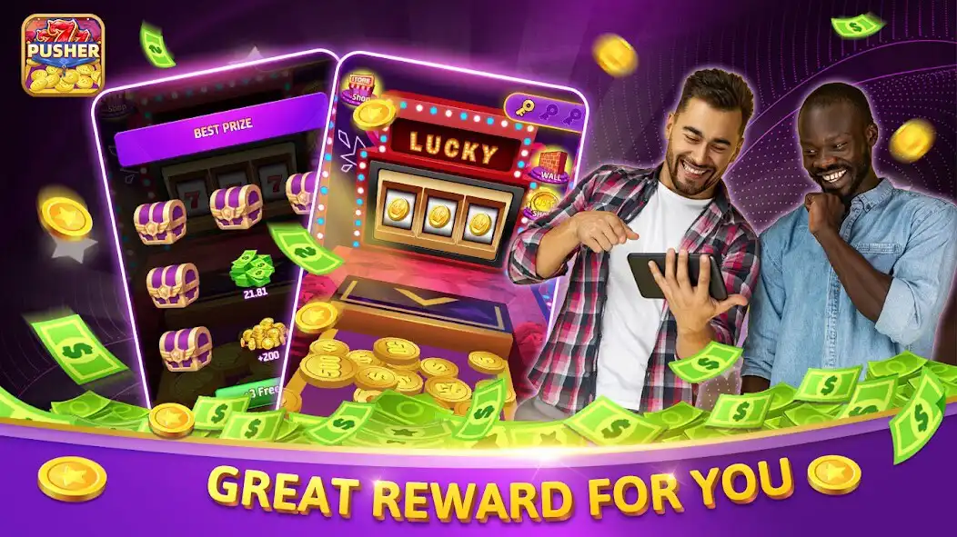 Play Pusher Master：Lucky Game as an online game Pusher Master：Lucky Game with UptoPlay