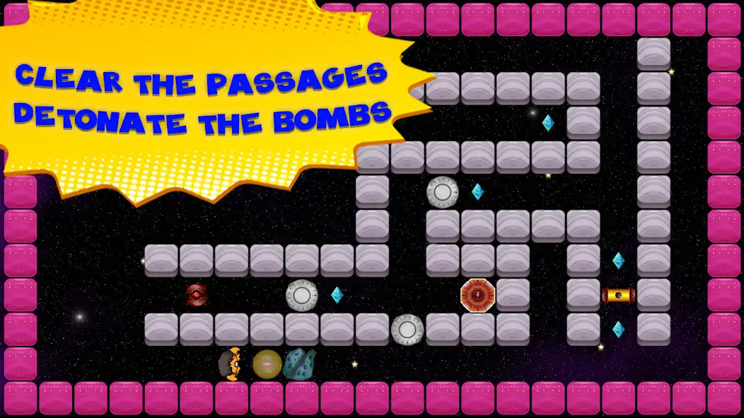 Play Push Maze Monsters Puzzle as an online game Push Maze Monsters Puzzle with UptoPlay