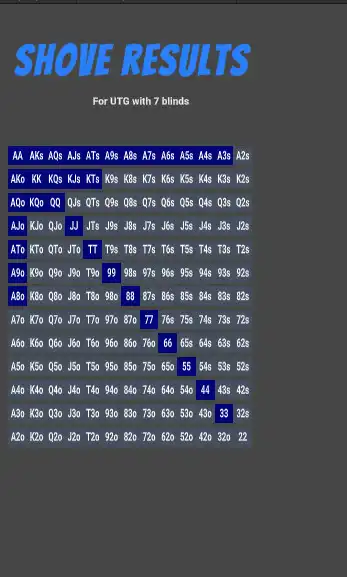 Play Push or Fold: Poker Shove calc as an online game online Push or Fold: Poker Shove calc with UptoPlay Play Push or Fold: Poker Shove calc as an online game Push or Fold: Poker Shove calc with UptoPlay