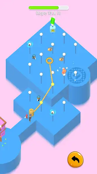 Play Push Pin String Puzzle  and enjoy Push Pin String Puzzle with UptoPlay